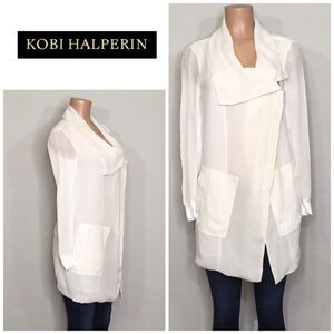 KOBI HALPERIN vintage ivory josephine jacket. NWT